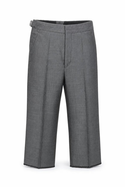 Boys UK Size 4 Years Torre Regular Fit Dress Pants Grey Trousers