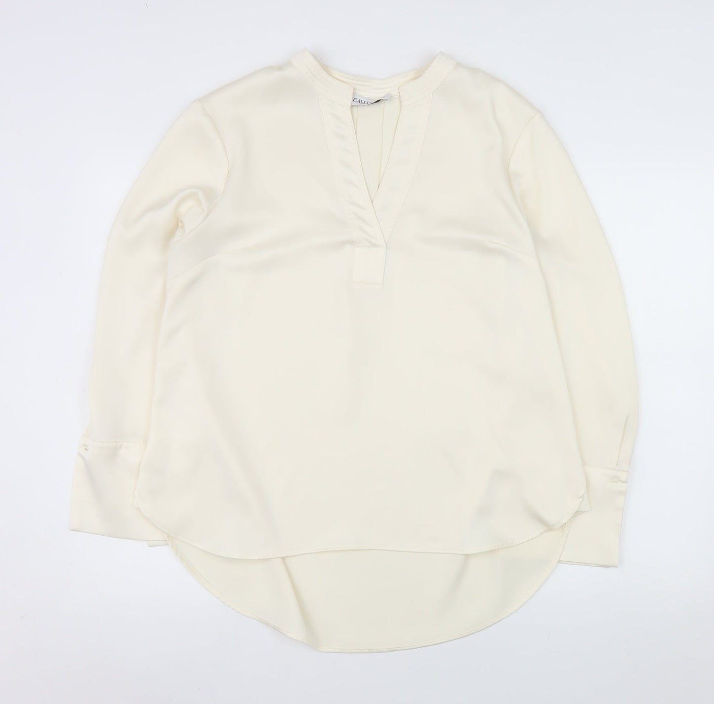 Womens UK Size 14 Gallery Ivory Tunic Blouse