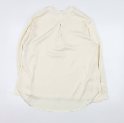 Womens UK Size 14 Gallery Ivory Tunic Blouse