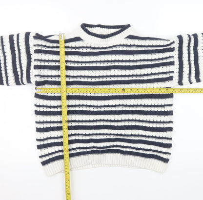 Womens UK Size M F&F White Pullover Jumper