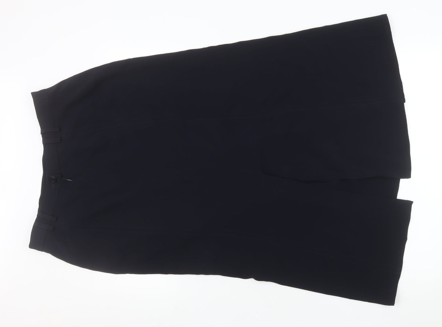 Womens UK Size 10 Hammer Straight & Pencil Twill Skirt
