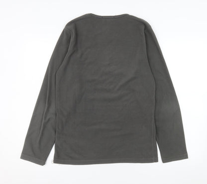 Mens UK Size M Cargo Quay Grey Pullover Sweatshirt
