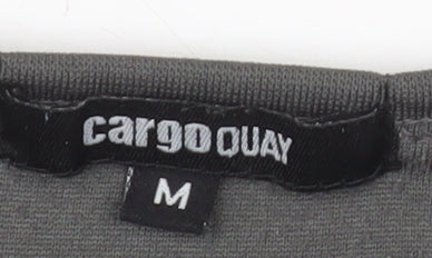 Mens UK Size M Cargo Quay Grey Pullover Sweatshirt