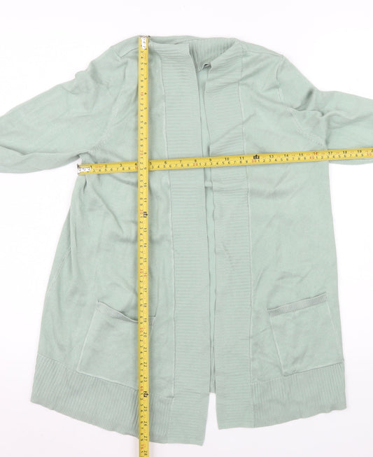Womens UK Size 12 Bonmarché Green Cardigan Jumper