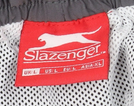 Mens UK Size L Slazenger Regular Fit Athletic Shorts