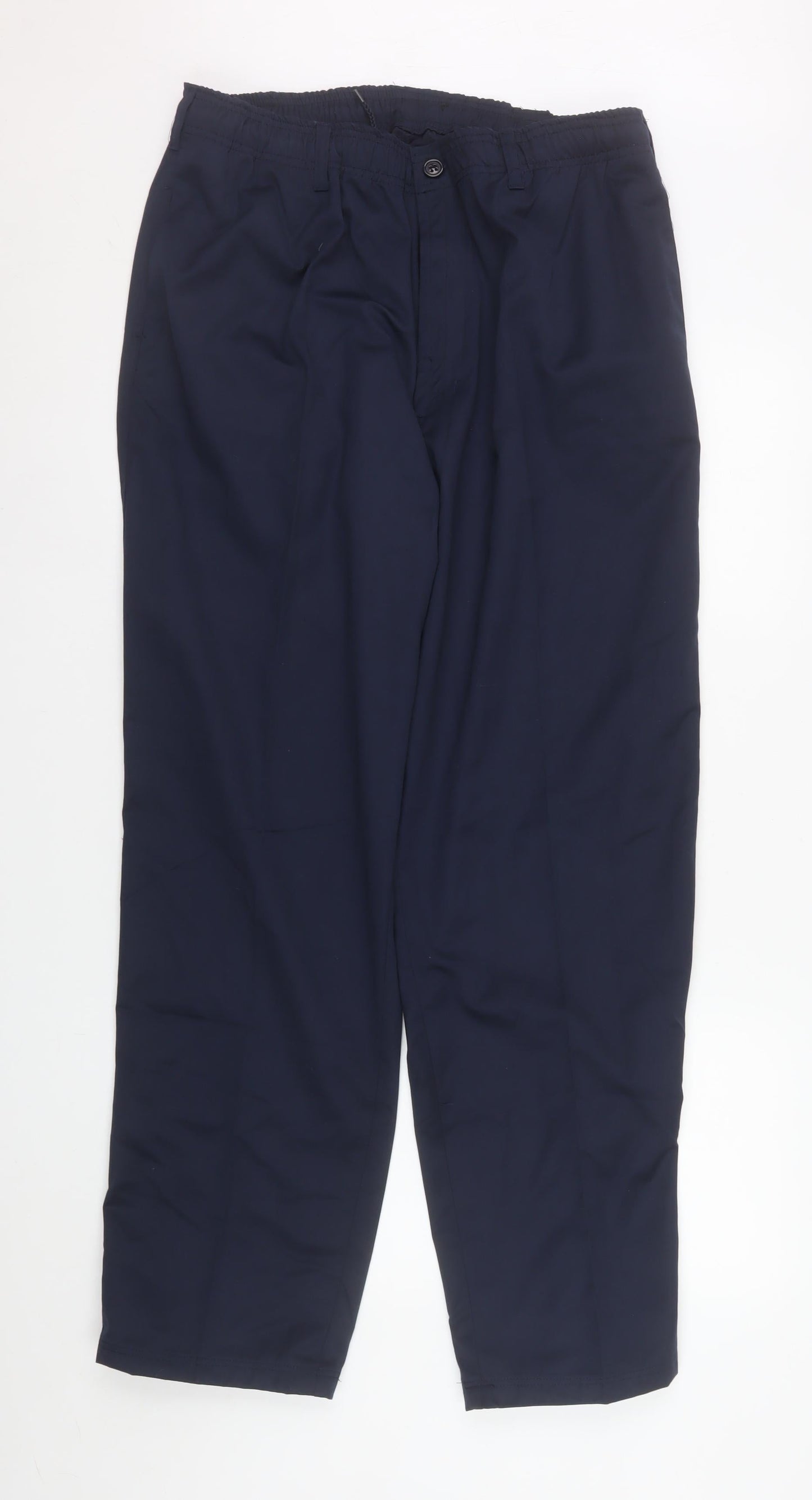 Mens UK Size 40R Champion Regular Fit Chino Blue Trousers