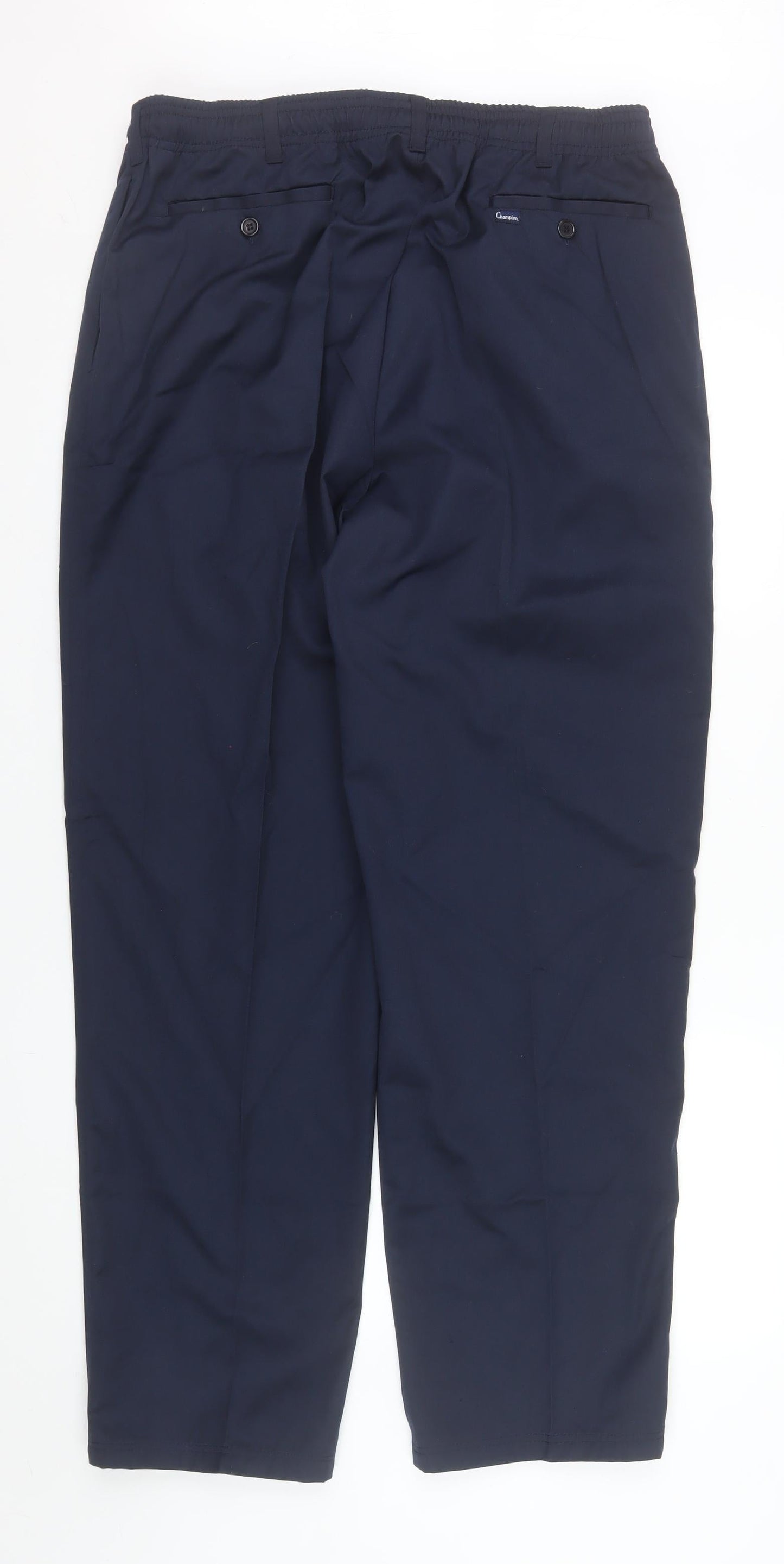 Mens UK Size 40R Champion Regular Fit Chino Blue Trousers