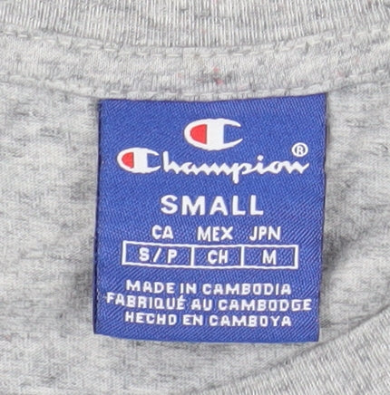 Mens UK Size S Champion Grey  T-Shirt