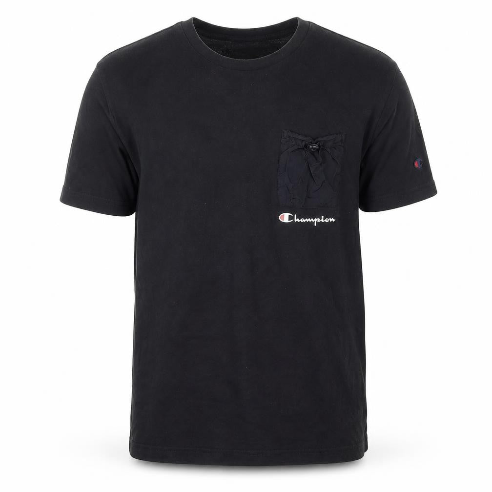 Mens UK Size S Champion Black  T-Shirt