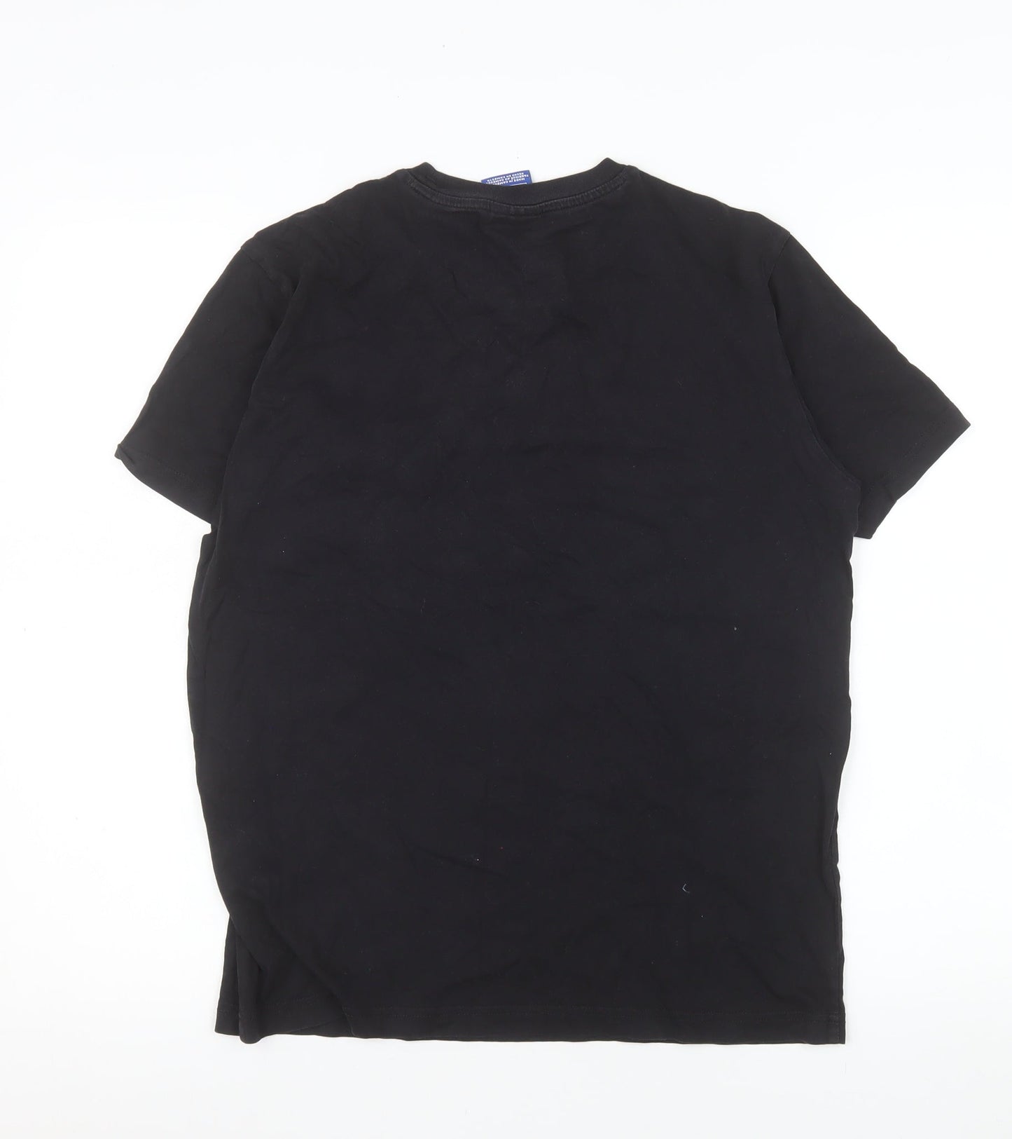Mens UK Size S Champion Black  T-Shirt