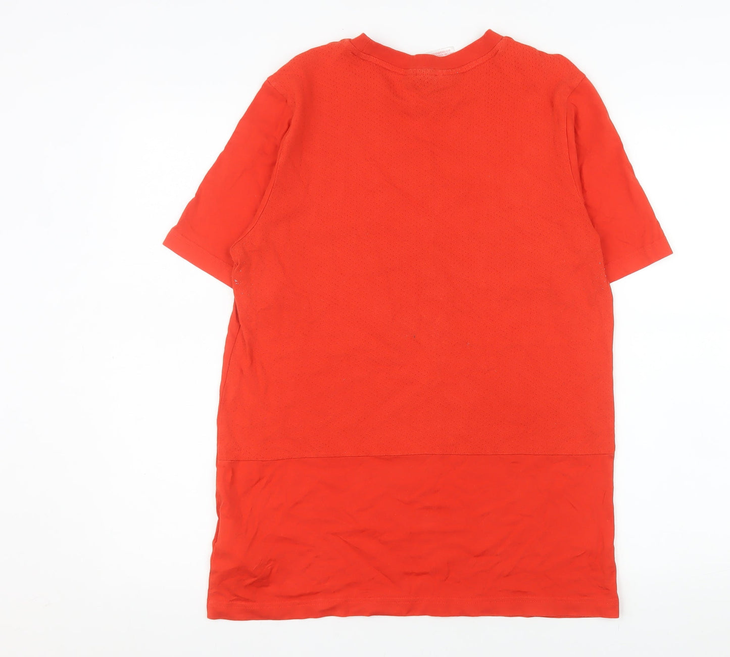 Mens UK Size XL adidas Red Gym & TrainingRunning & JoggingFootball T-Shirt
