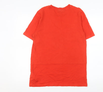 Mens UK Size XL adidas Red Gym & TrainingRunning & JoggingFootball T-Shirt