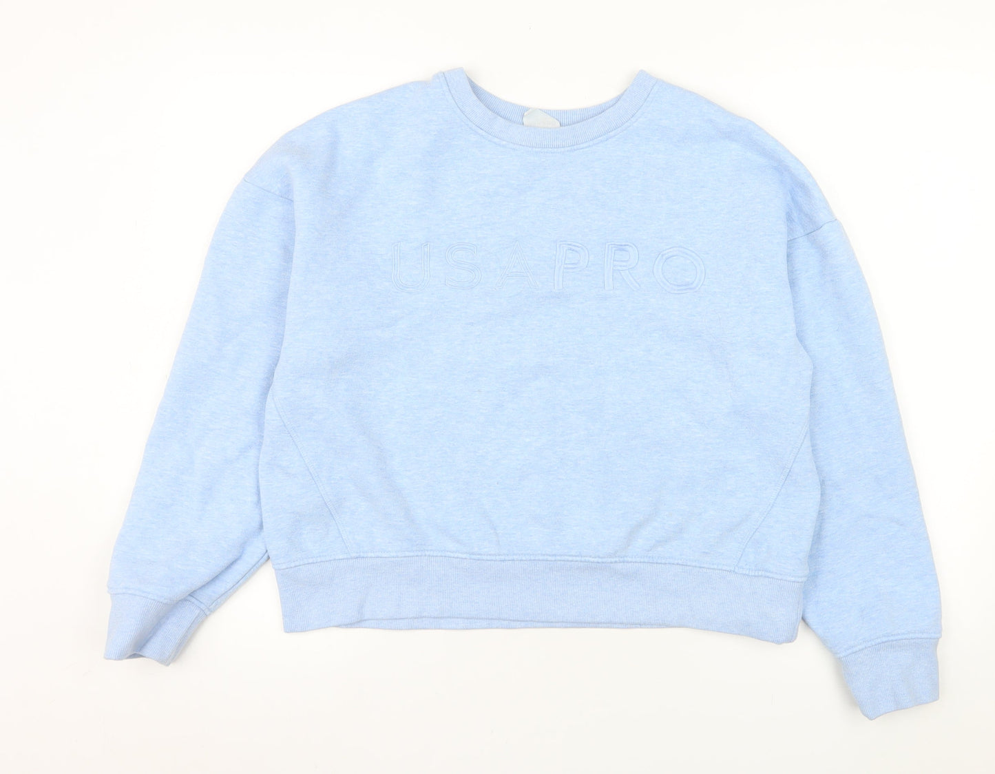 Womens UK Size 16 USA Pro Blue Pullover Sweatshirt
