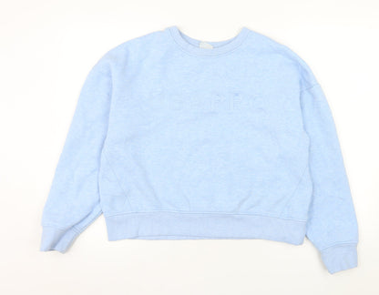 Womens UK Size 16 USA Pro Blue Pullover Sweatshirt