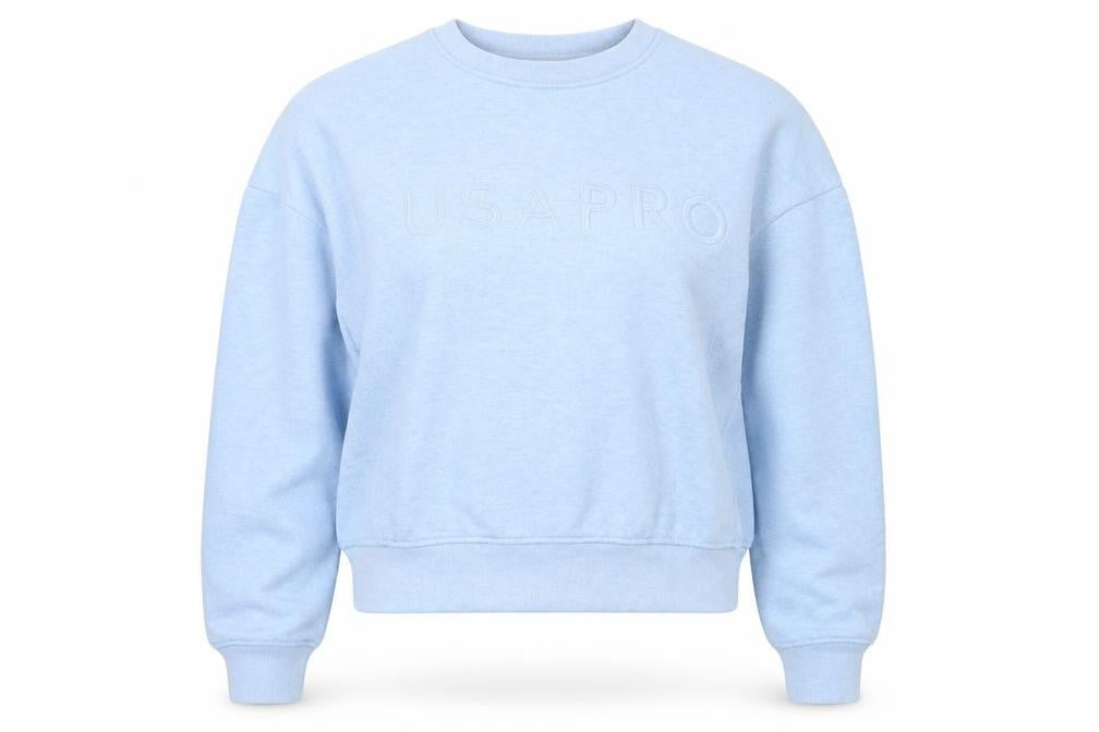 Womens UK Size 16 USA Pro Blue Pullover Sweatshirt