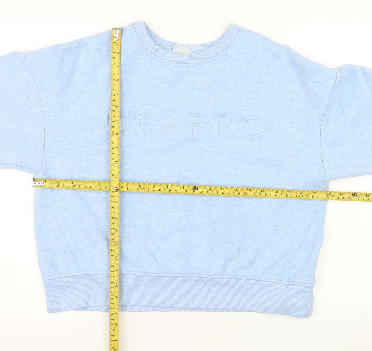 Womens UK Size 16 USA Pro Blue Pullover Sweatshirt