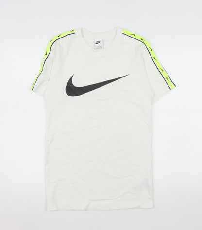 Mens UK Size XS Nike White  T-Shirt