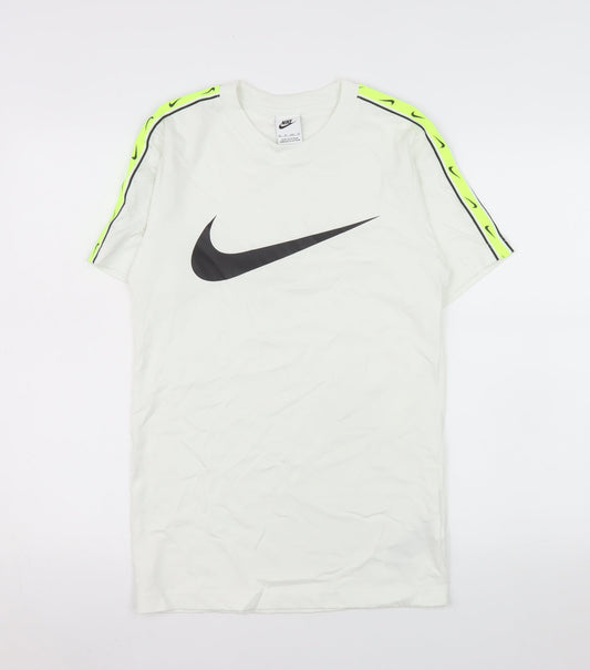 Mens UK Size XS Nike White  T-Shirt