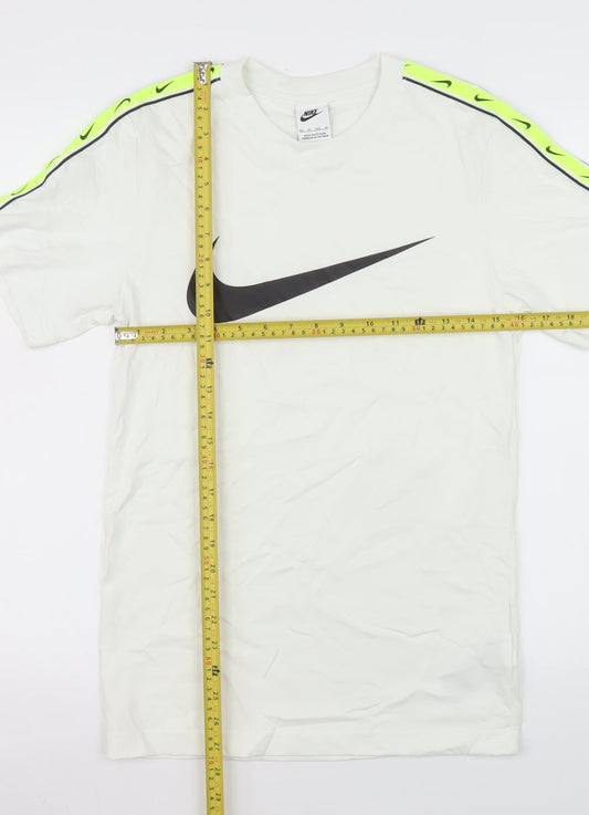 Mens UK Size XS Nike White  T-Shirt