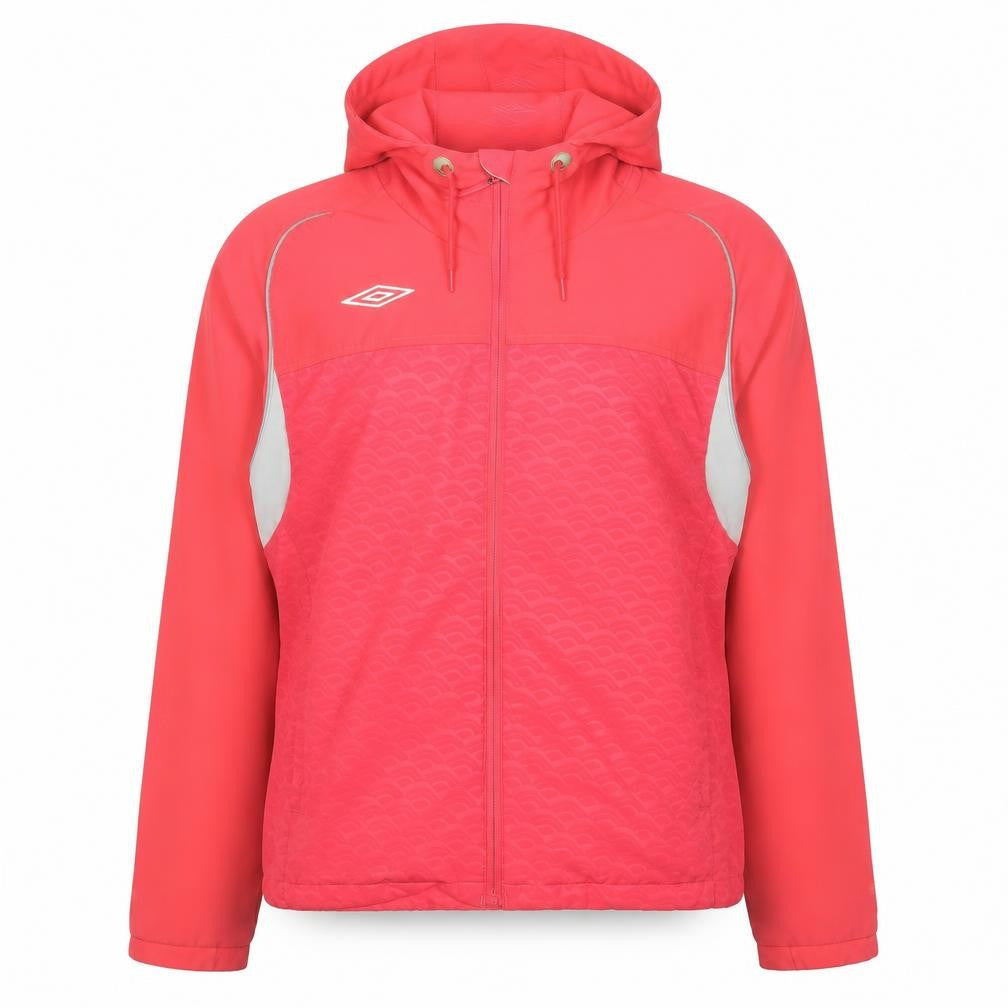 Womens UK Size 14 Umbro Pink Windbreaker Coat