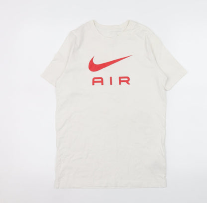 Mens UK Size L Nike White  T-Shirt