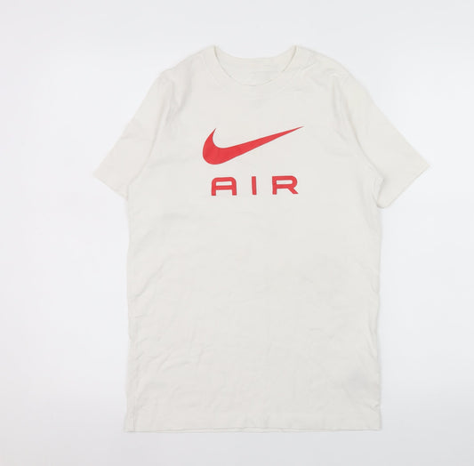 Mens UK Size L Nike White  T-Shirt