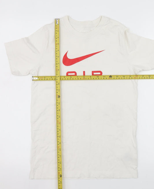 Mens UK Size L Nike White  T-Shirt