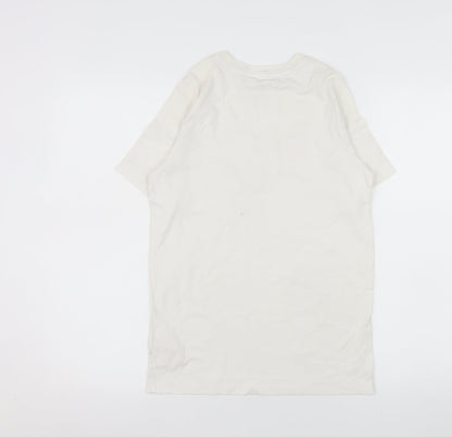 Mens UK Size L Nike White  T-Shirt