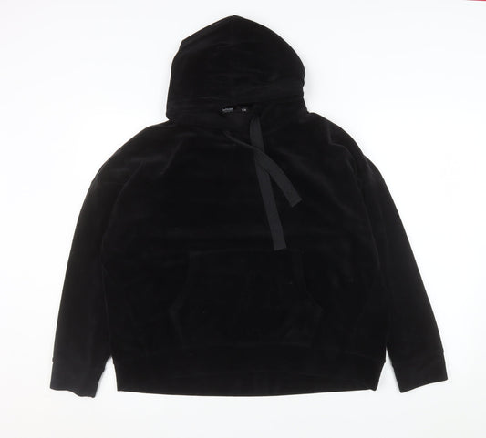 Womens UK Size L Lefties Black Pullover Hoodie