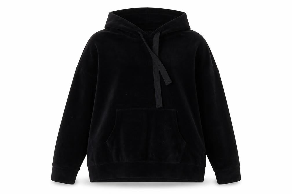 Womens UK Size L Lefties Black Pullover Hoodie