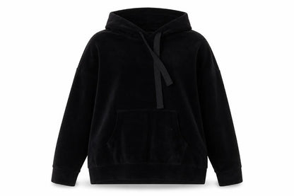Womens UK Size L Lefties Black Pullover Hoodie