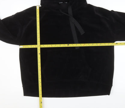 Womens UK Size L Lefties Black Pullover Hoodie