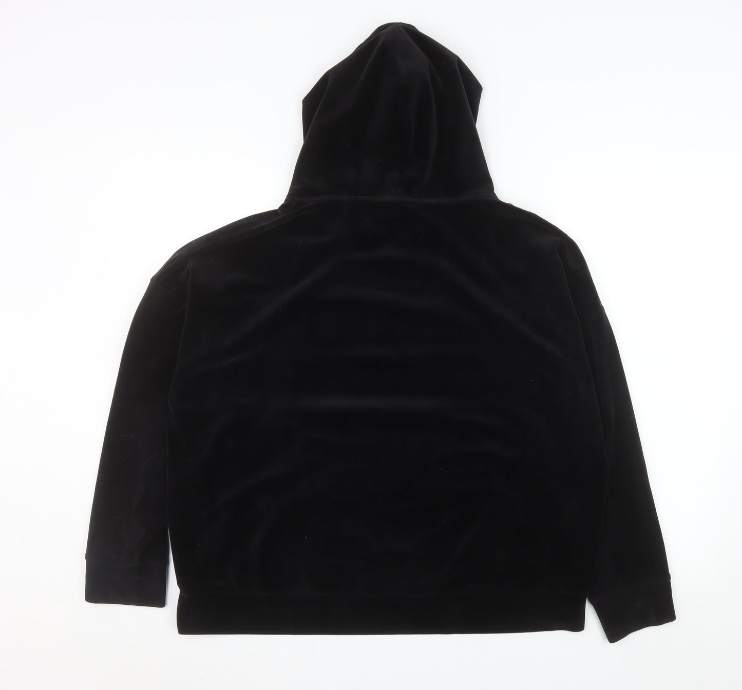 Womens UK Size L Lefties Black Pullover Hoodie