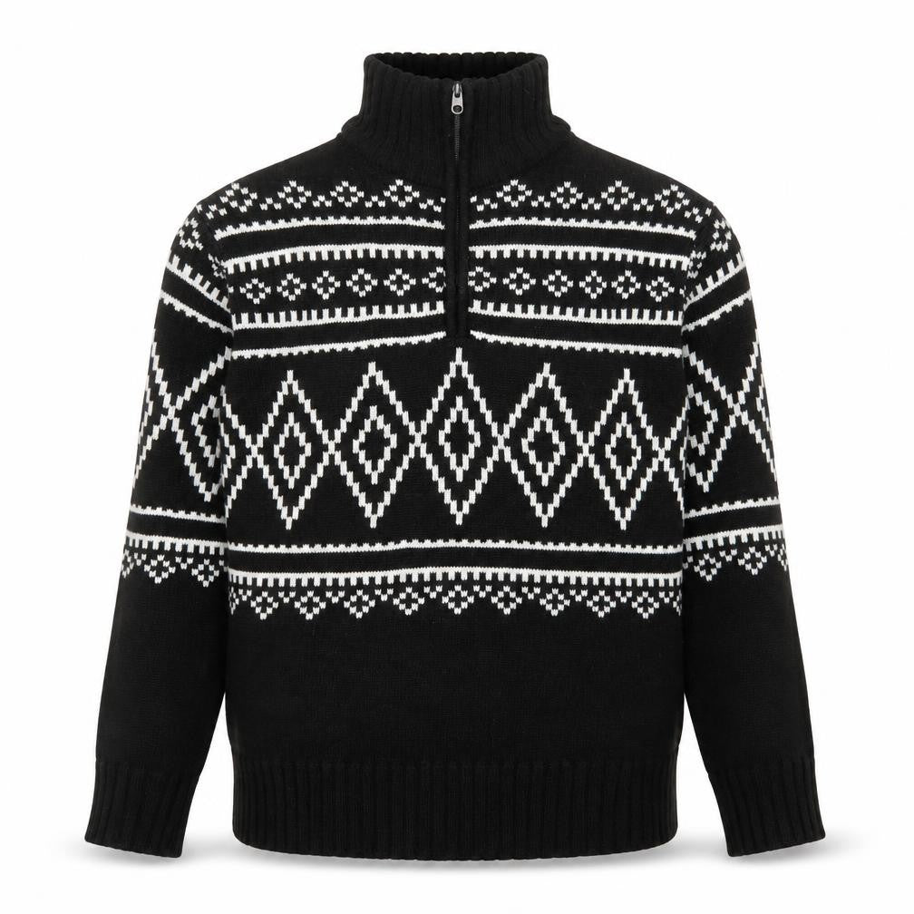 Mens UK Size S H&M Black Pullover Sweatshirt