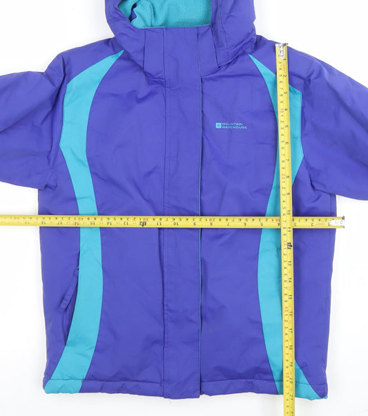 Boys UK Size 10 Years Mountain Warehouse Blue Ski Jacket