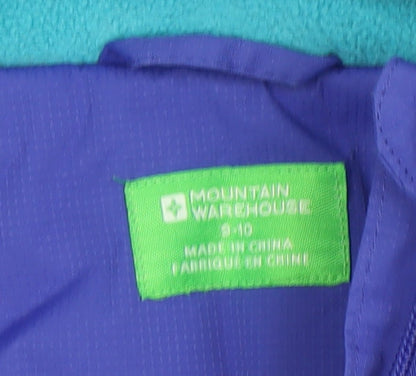 Boys UK Size 10 Years Mountain Warehouse Blue Ski Jacket