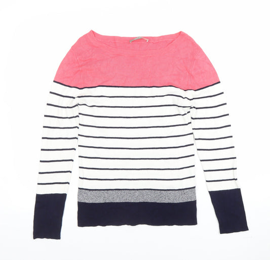 Womens UK Size M Oasis Multicoloured Pullover Jumper