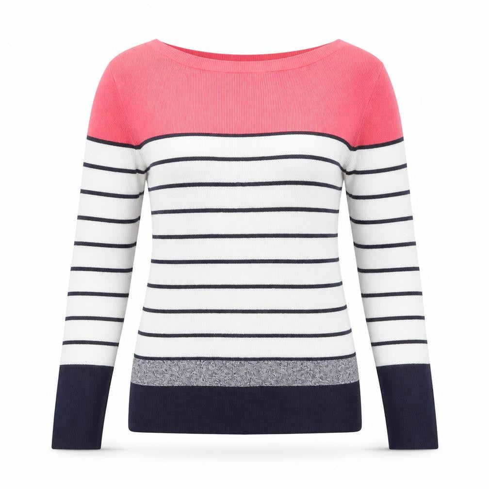 Womens UK Size M Oasis Multicoloured Pullover Jumper
