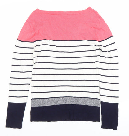 Womens UK Size M Oasis Multicoloured Pullover Jumper