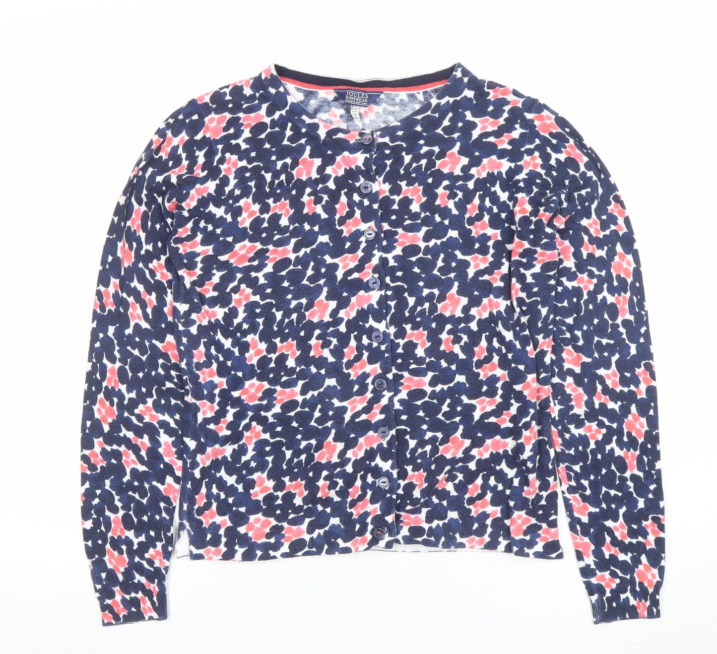 Womens UK Size 8 Joules Multicoloured Cardigan Jumper