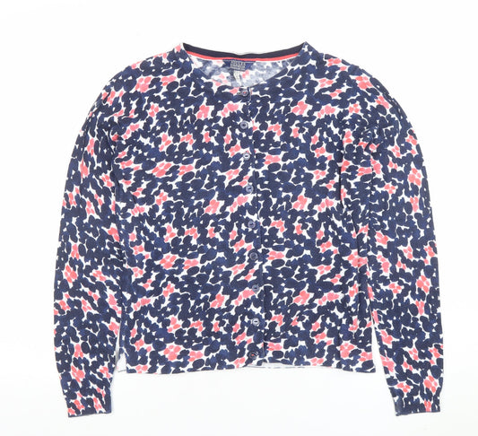 Womens UK Size 8 Joules Multicoloured Cardigan Jumper