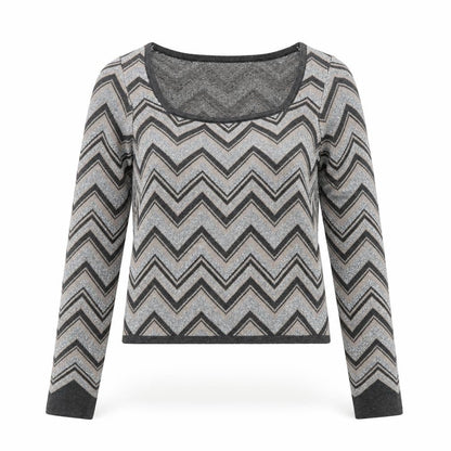Womens UK Size M Taylor Grey Pullover Jumper