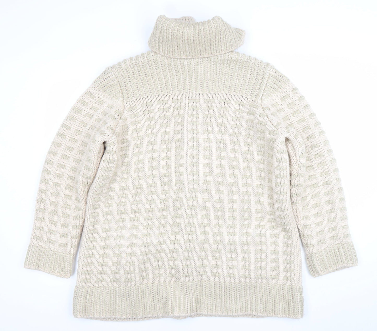 Womens UK Size 18 Marks and Spencer Beige Cardigan Jumper