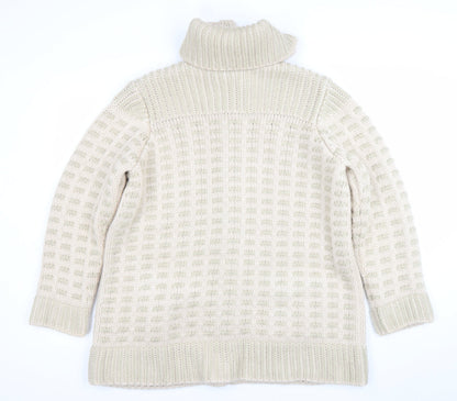 Womens UK Size 18 Marks and Spencer Beige Cardigan Jumper