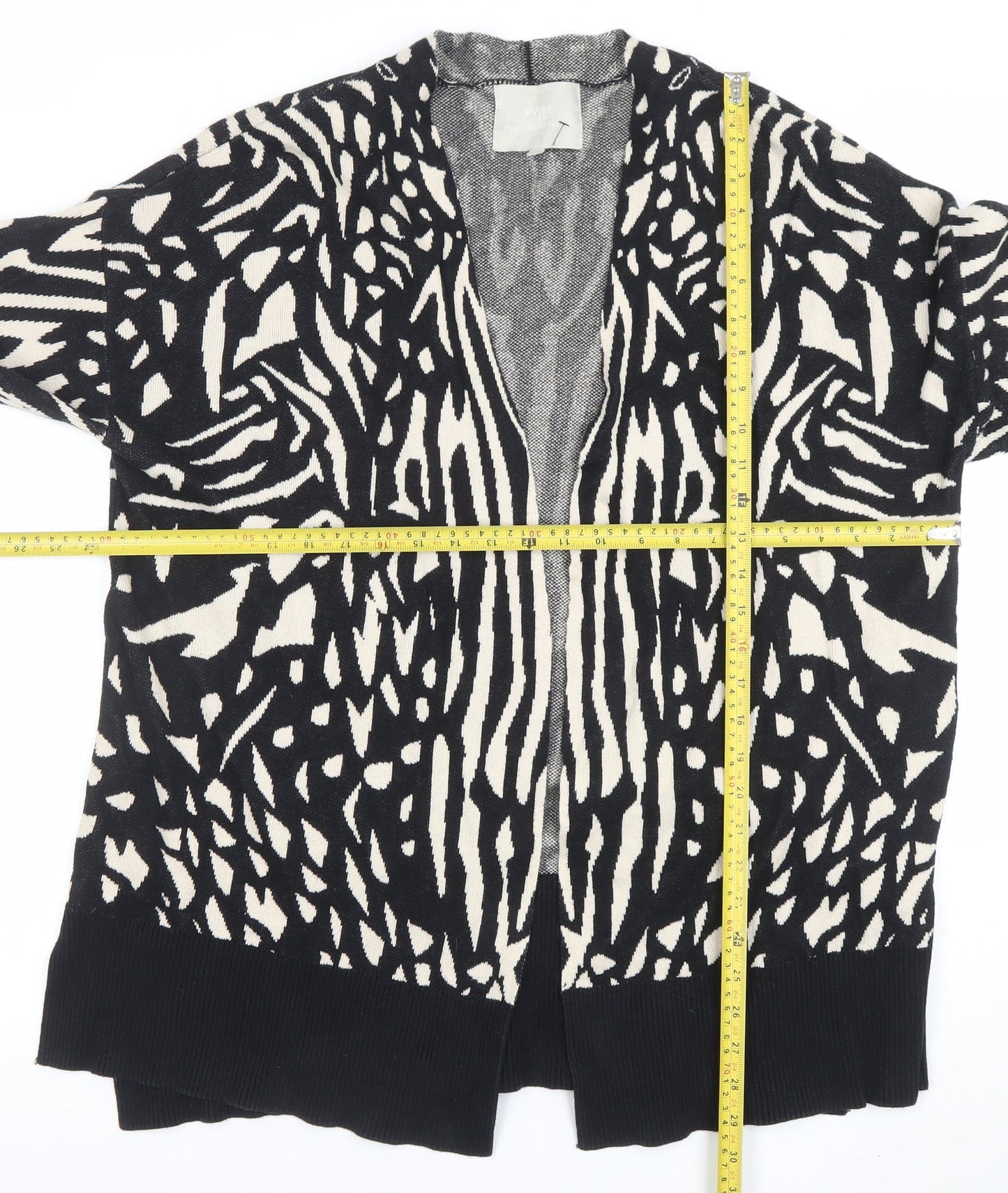 Womens UK Size L Fenn Wright Manson Black Cardigan Jumper