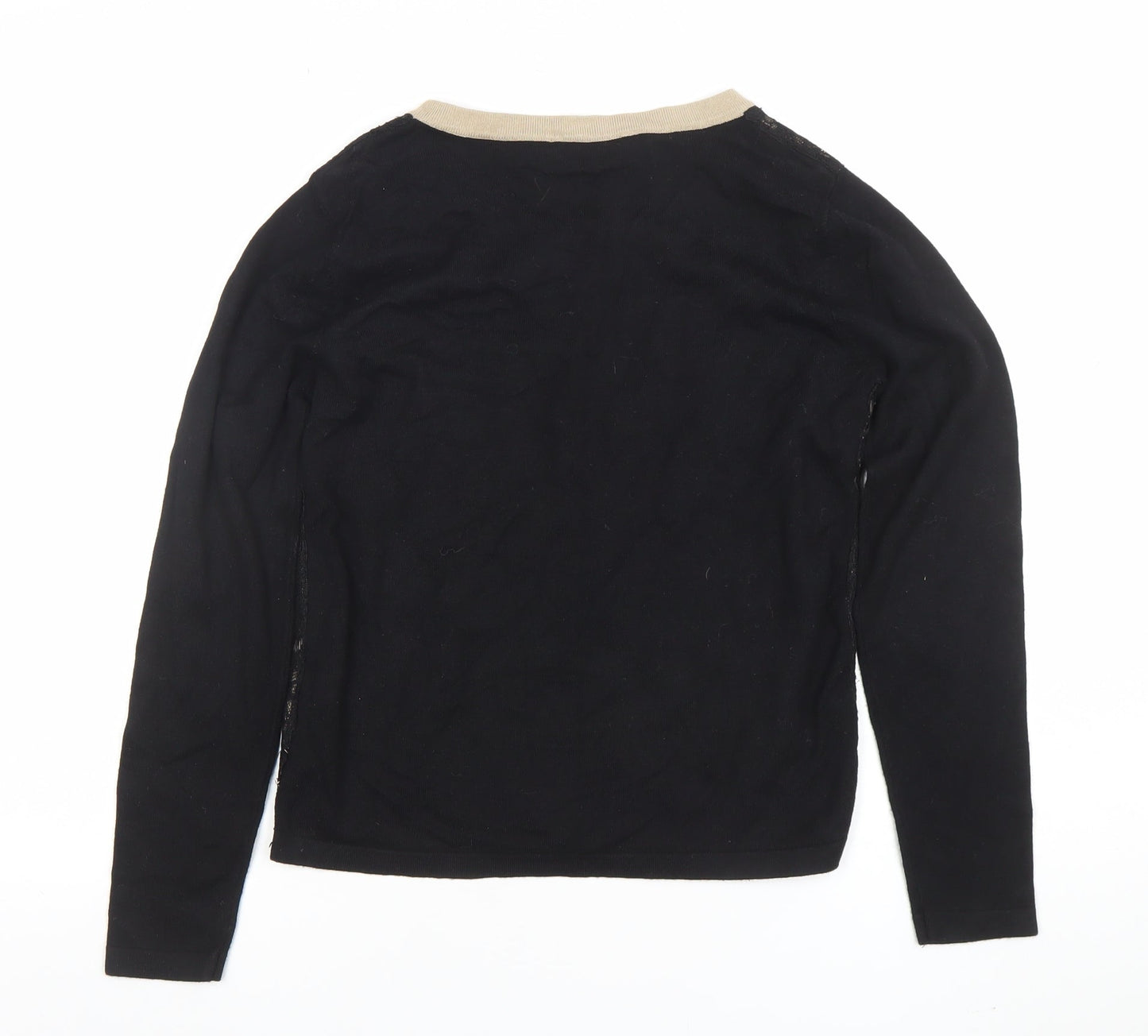 Womens UK Size S Grace & Mila Black Cardigan Jumper