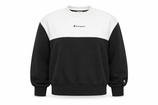 Womens UK Size S Champion Black Pullover Sweatshirt
