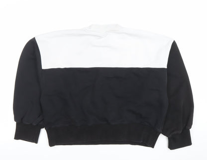 Womens UK Size S Champion Black Pullover Sweatshirt