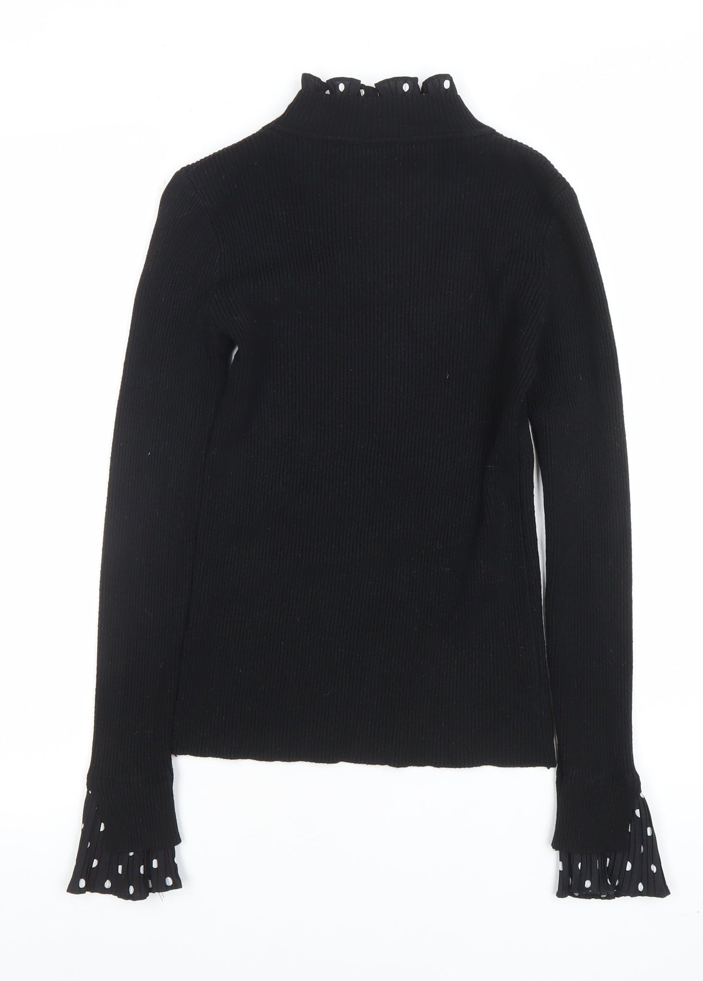 Womens UK Size M Blue Vanilla Black Pullover Jumper