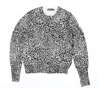 Womens UK Size 14 Marks and Spencer Black Cardigan Jumper